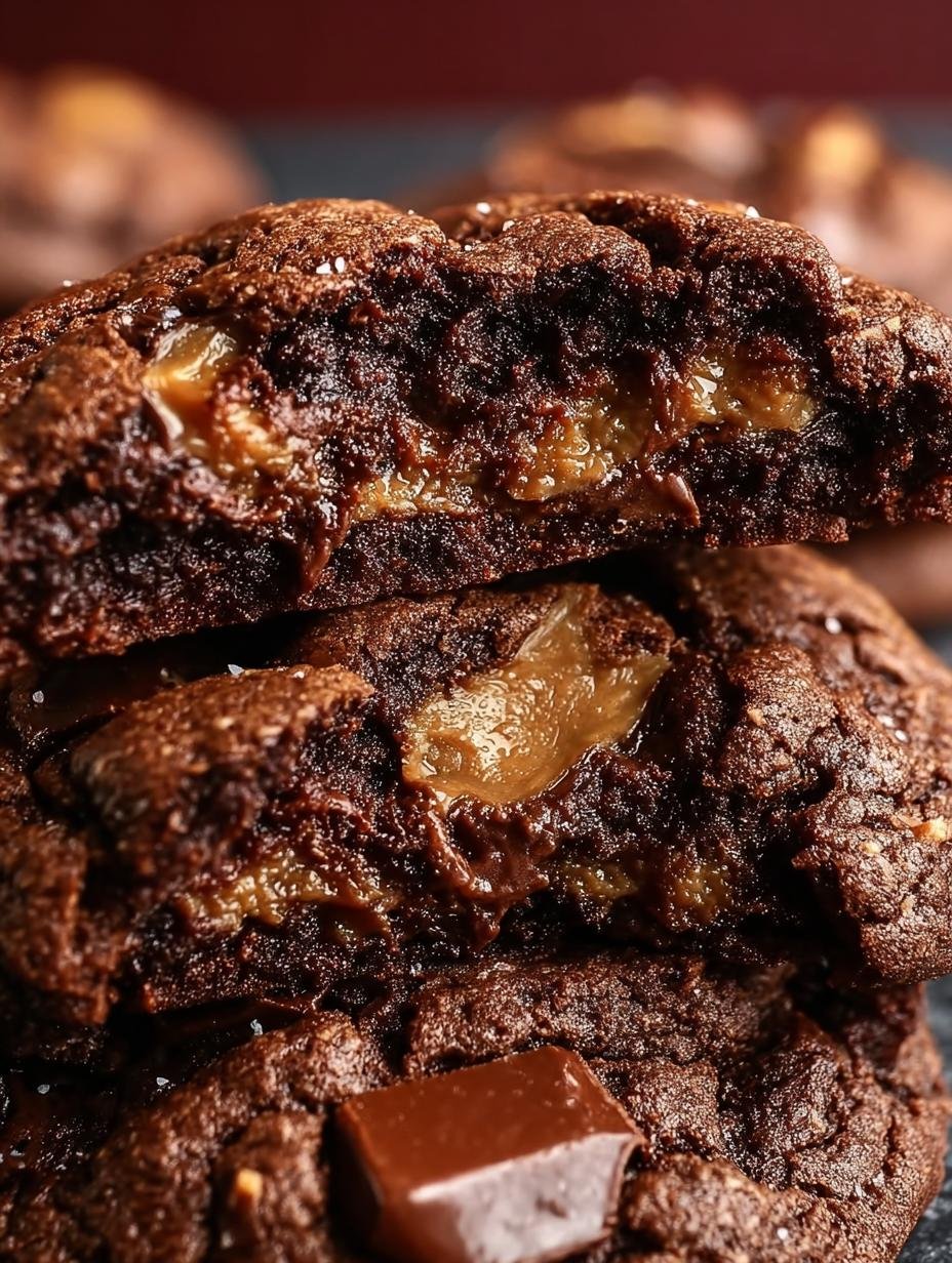 Levain Bakery Chocolate Toffee: 12 Irresistible Cookies - additional detail of a single chocolate toffee cookie with a bite taken out