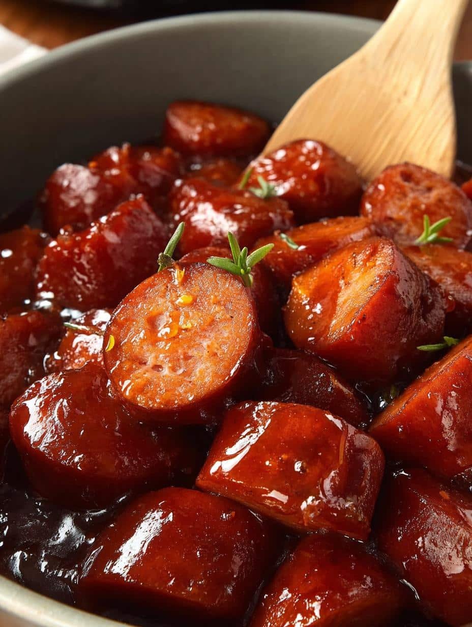 Slow Cooker Kielbasa Bites