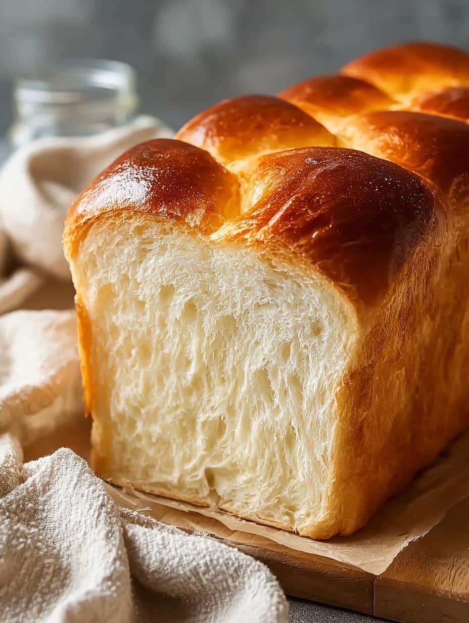 Soft Fluffy Milk Bread: 7 Steps to Perfect Loaf - main visual representation of a golden brown loaf