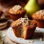 Spiced Pear Muffins with