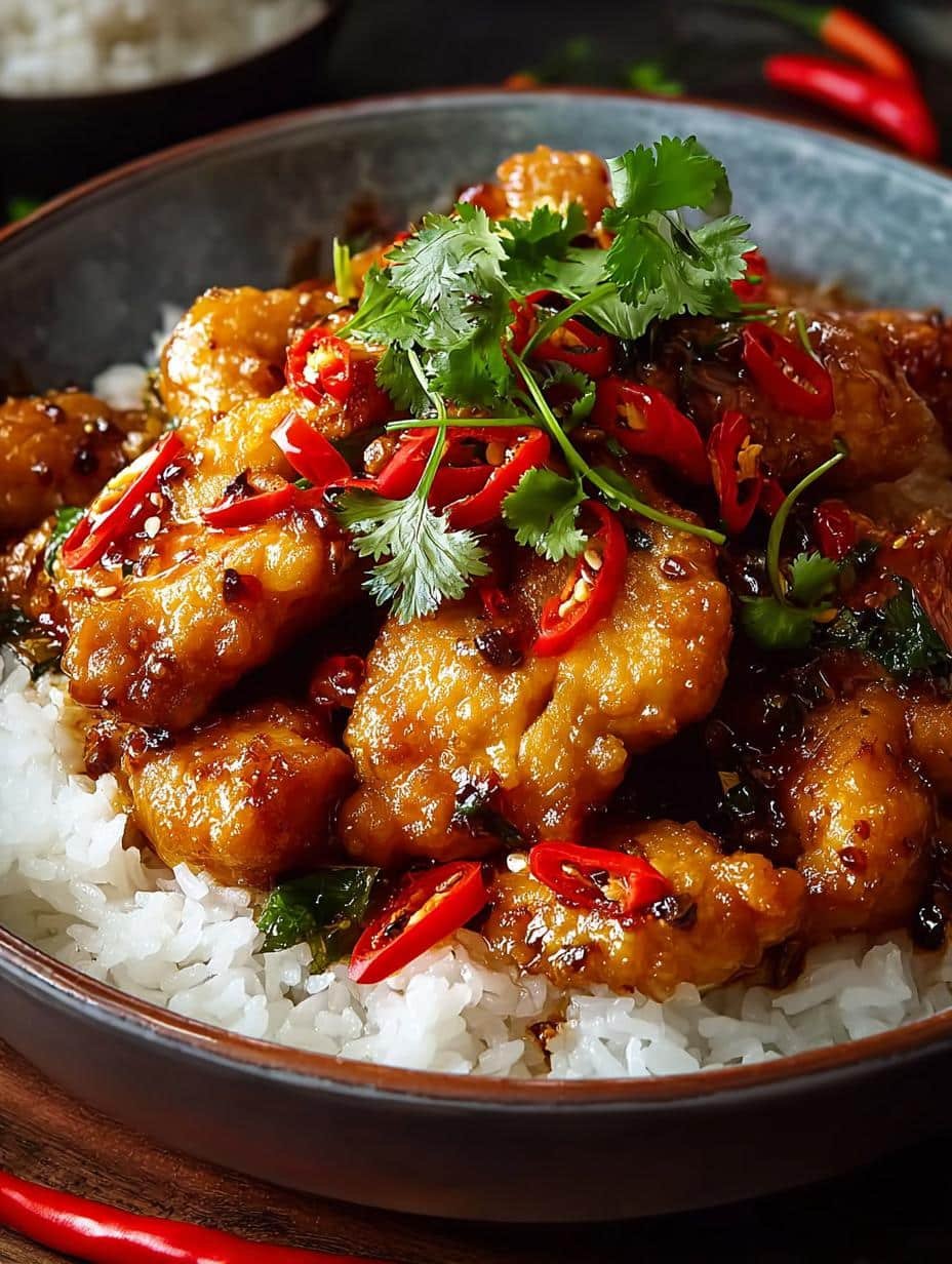 Sweet Spicy Thai Chicken