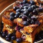Baked Blueberry French Toast