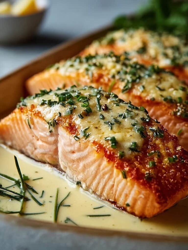 Boursin Baked Salmon