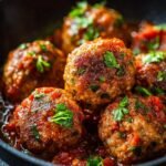 Calabrian Spicy Meatballs