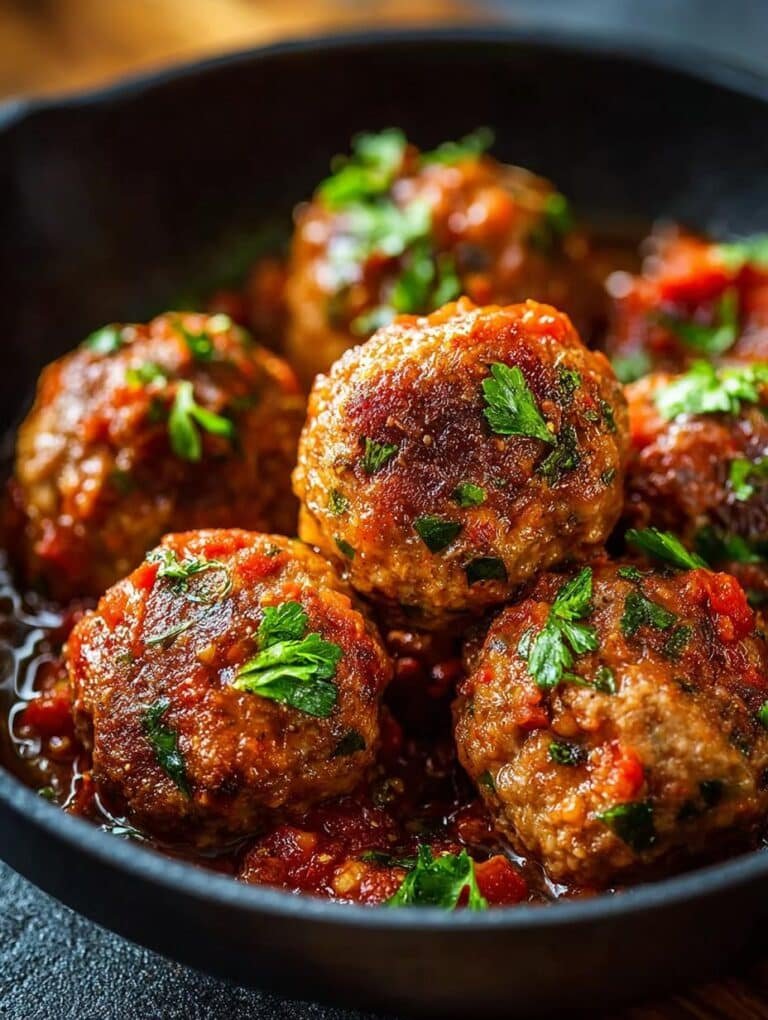 Calabrian Spicy Meatballs