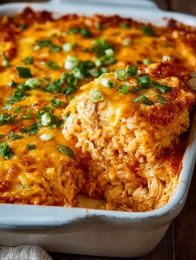 Chicken Enchilada Rice Casserole