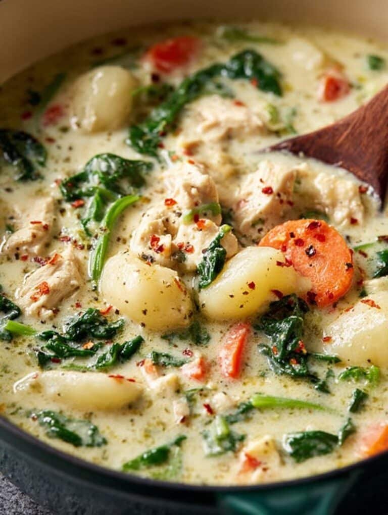 Chicken Gnocchi Soup