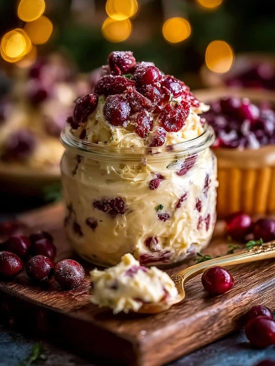 Christmas Cranberry Honey Butter
