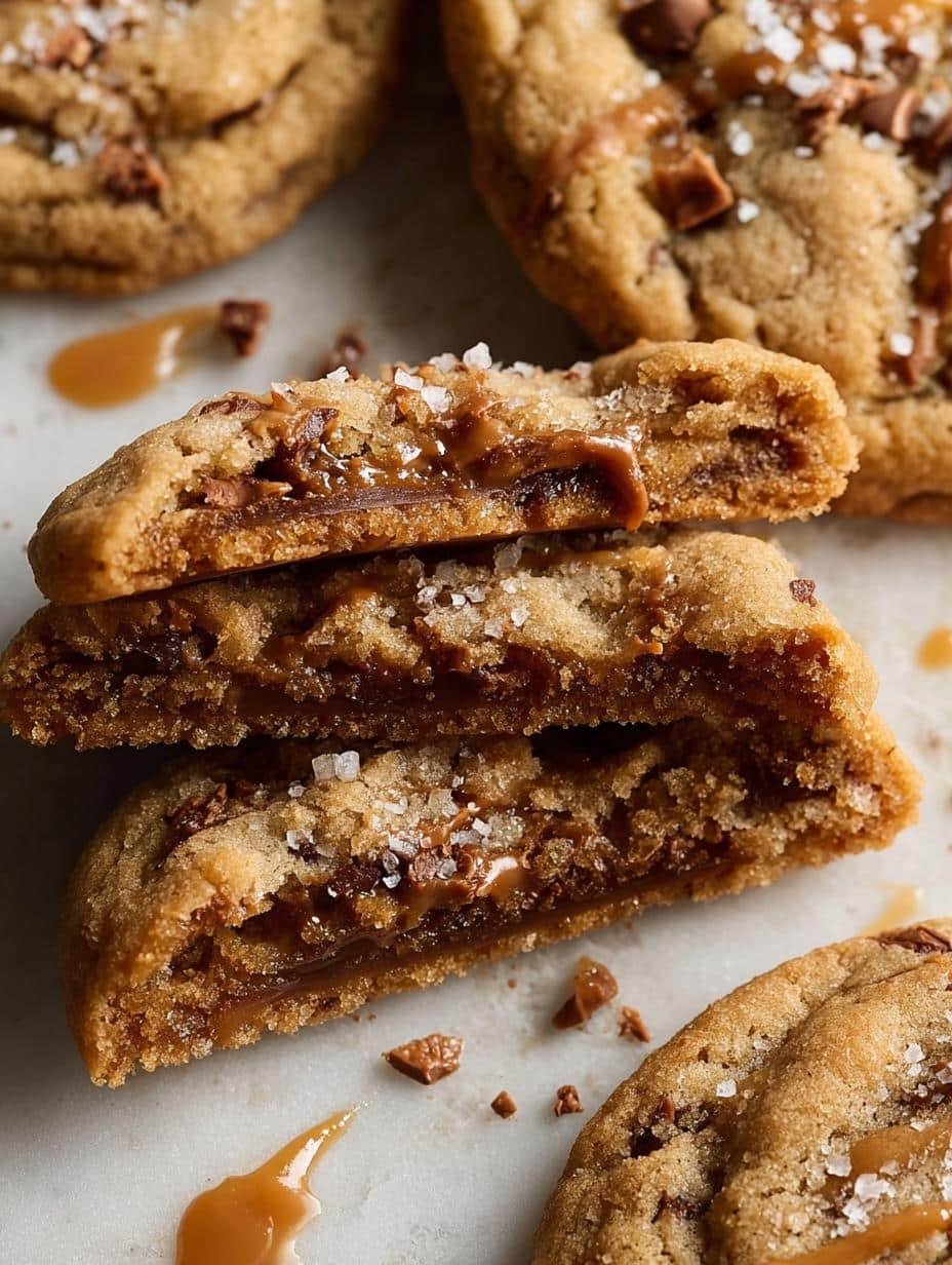 Delicious Coffee Toffee Cookies cooling on a rack, showcasing their chewy texture
