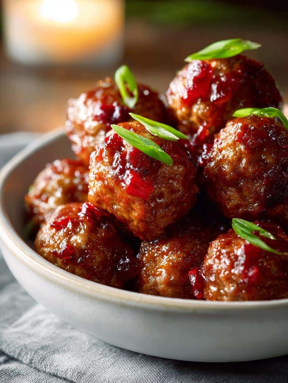 Cranberry Meatballs: 5 Savory and Sweet Flavors to Enjoy - Cranberry Meatballs - main visual representation