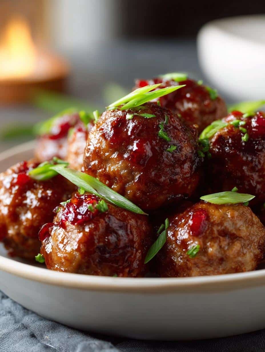 Cranberry Meatballs