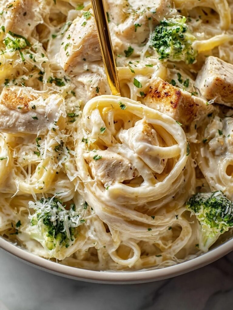 Creamy Chicken Alfredo with
