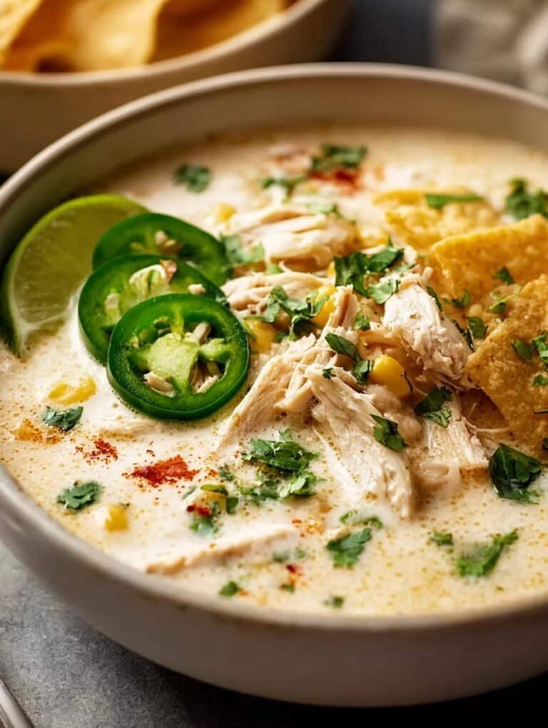 Creamy White Chicken Enchilada
