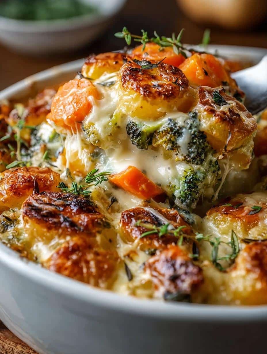 Creamy Winter Vegetable Casserole