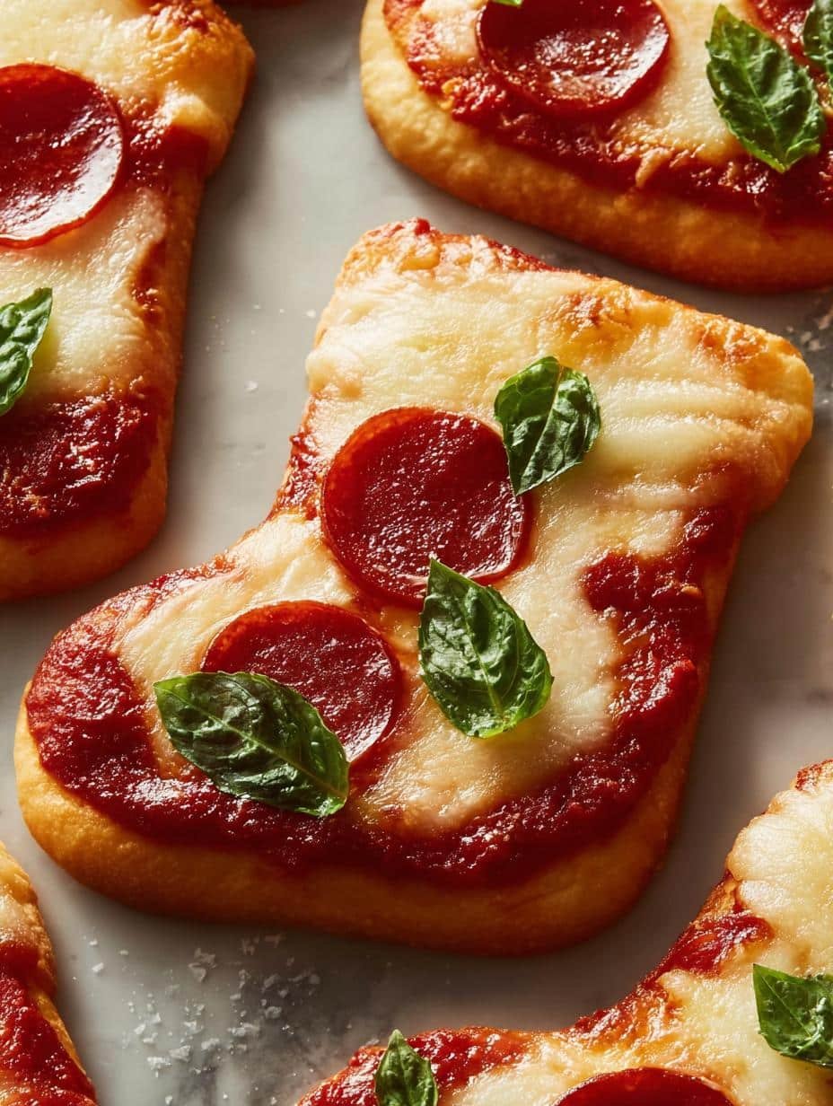 Crescent Pizza Stockings: 12 Festive Holiday Treats - Crescent Pizza Stockings - additional detail