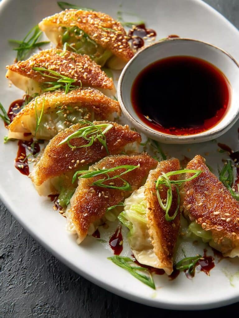 Crispy Cabbage Dumplings