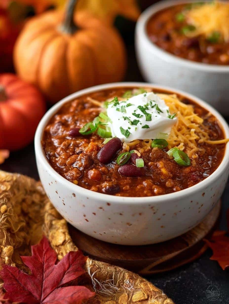Crock Pot Pumpkin Spice Chili: A Hearty Twist on Tradition - Crock Pot Pumpkin Spice - additional detail