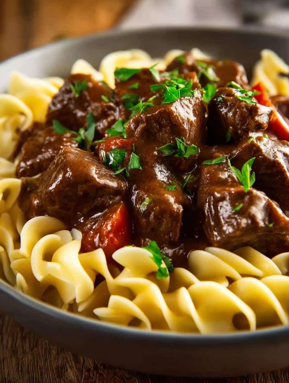 Crockpot Beef Tips Noodles: 5 Reasons You'll Love This Dish - Crockpot Beef Tips Noodles - additional detail