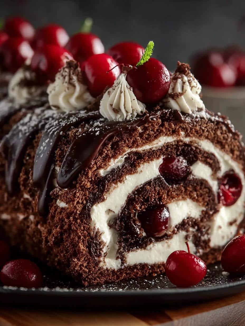 Elegant Black Forest Cake: 7 Reasons to Indulge - Elegant Black Forest Cake - additional detail