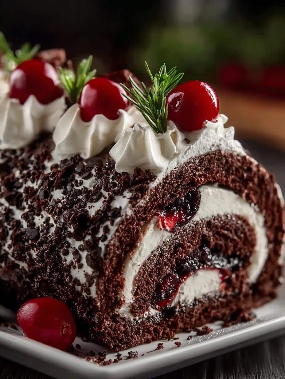 Elegant Black Forest Cake