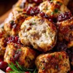 Festive Cranberry Turkey Stuffing