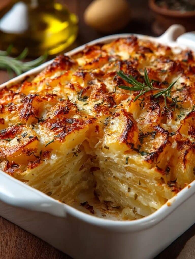 French Onion Potato Bake