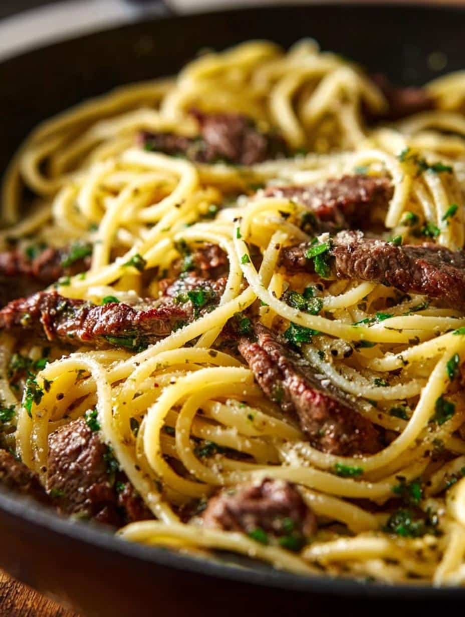 Garlic Butter Beef Pasta: 5 Sensational Comfort Ideas - Garlic Butter Beef Pasta - additional detail