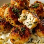 Garlic Butter Chicken Balls