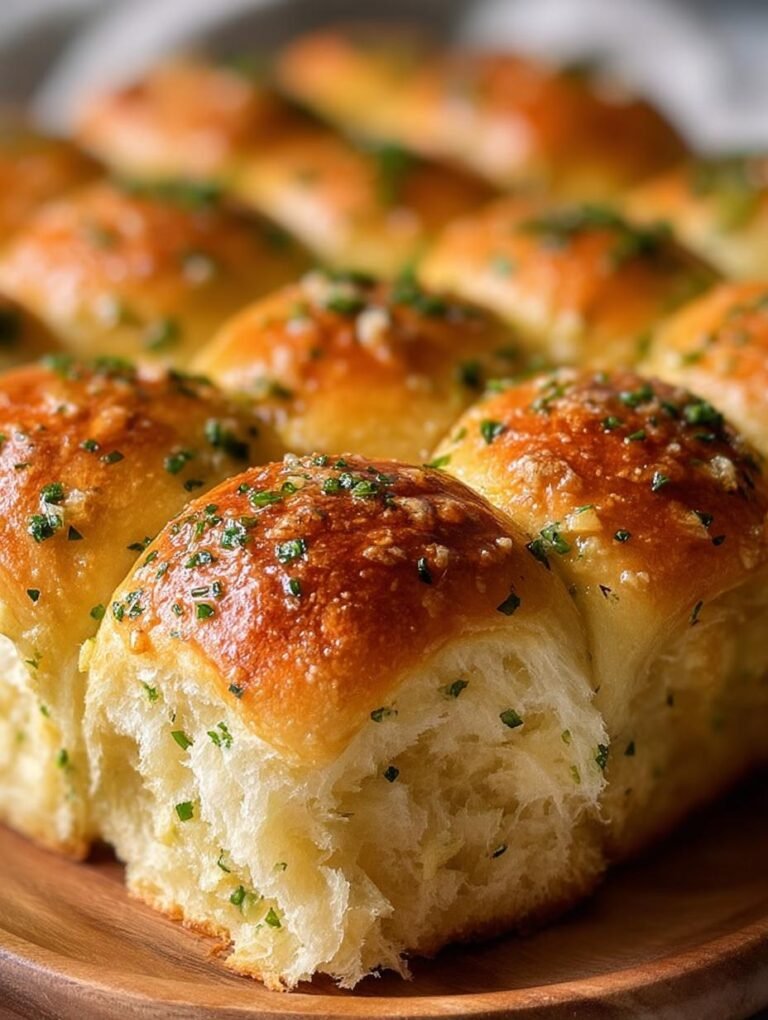 Garlic Butter Dinner Rolls