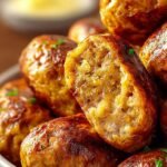 Golden Brown Baked Sausage