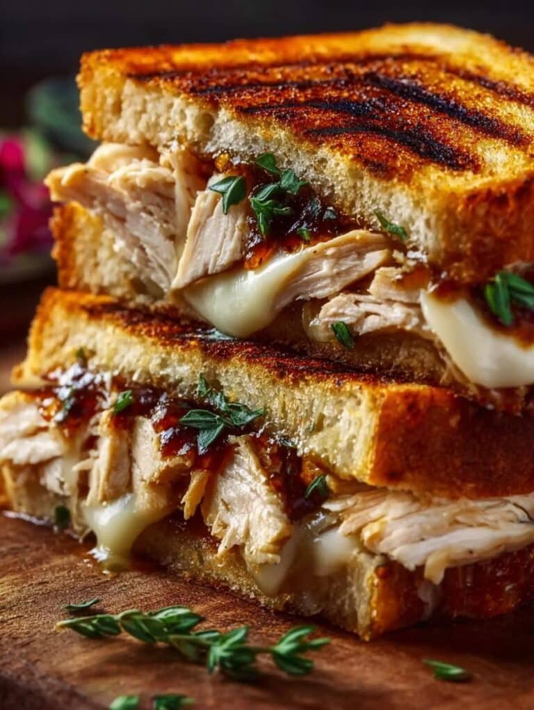 Grilled Chicken Panini Sandwich