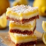 Lemon Brownies with Lemony