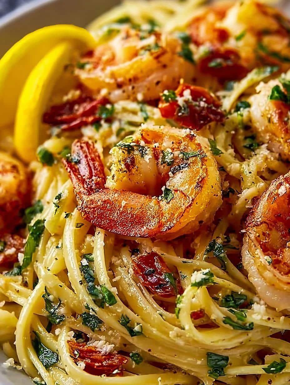Lemon Pepper Lobster Shrimp