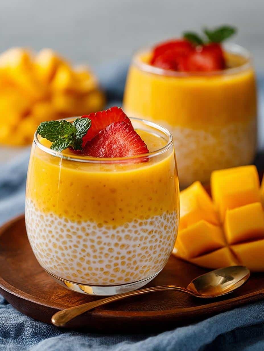 Mango Tapioca Pudding Mango: A Creamy Tropical Delight - main visual representation