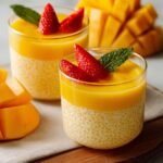 Mango Tapioca Pudding Mango