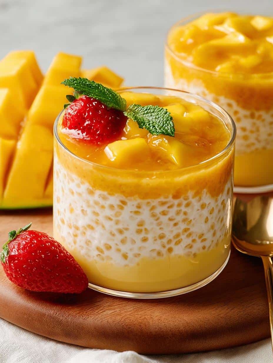 Mango Tapioca Pudding Mango: A Creamy Tropical Delight - additional detail