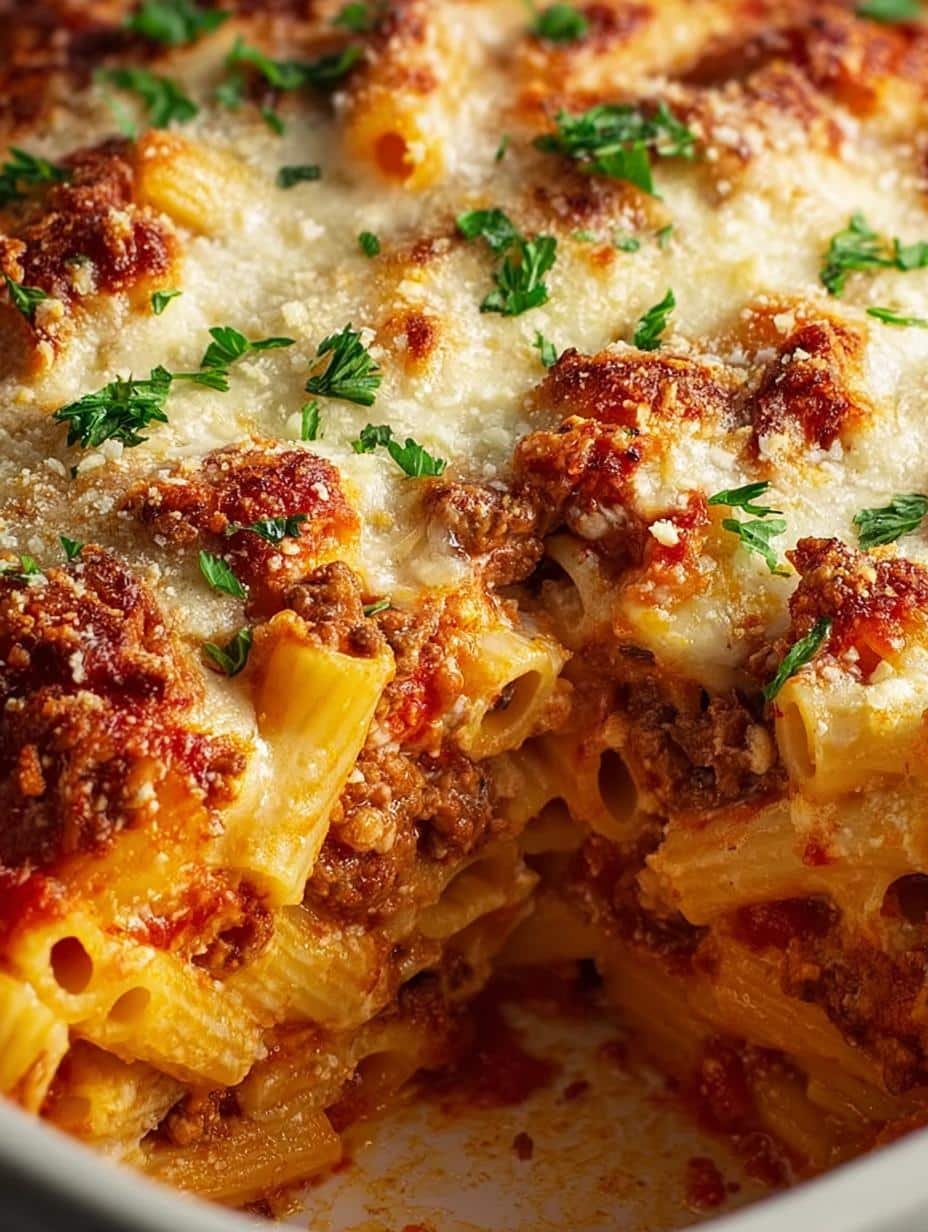 10 Irresistible Meatless Baked Ziti Recipes for Everyone - Meatless Baked Ziti - main visual representation