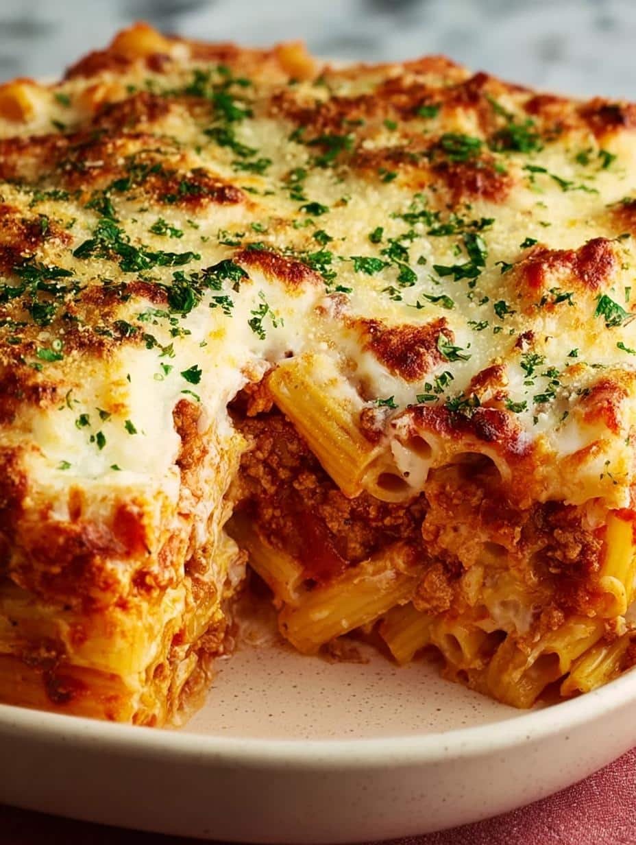 Meatless Baked Ziti