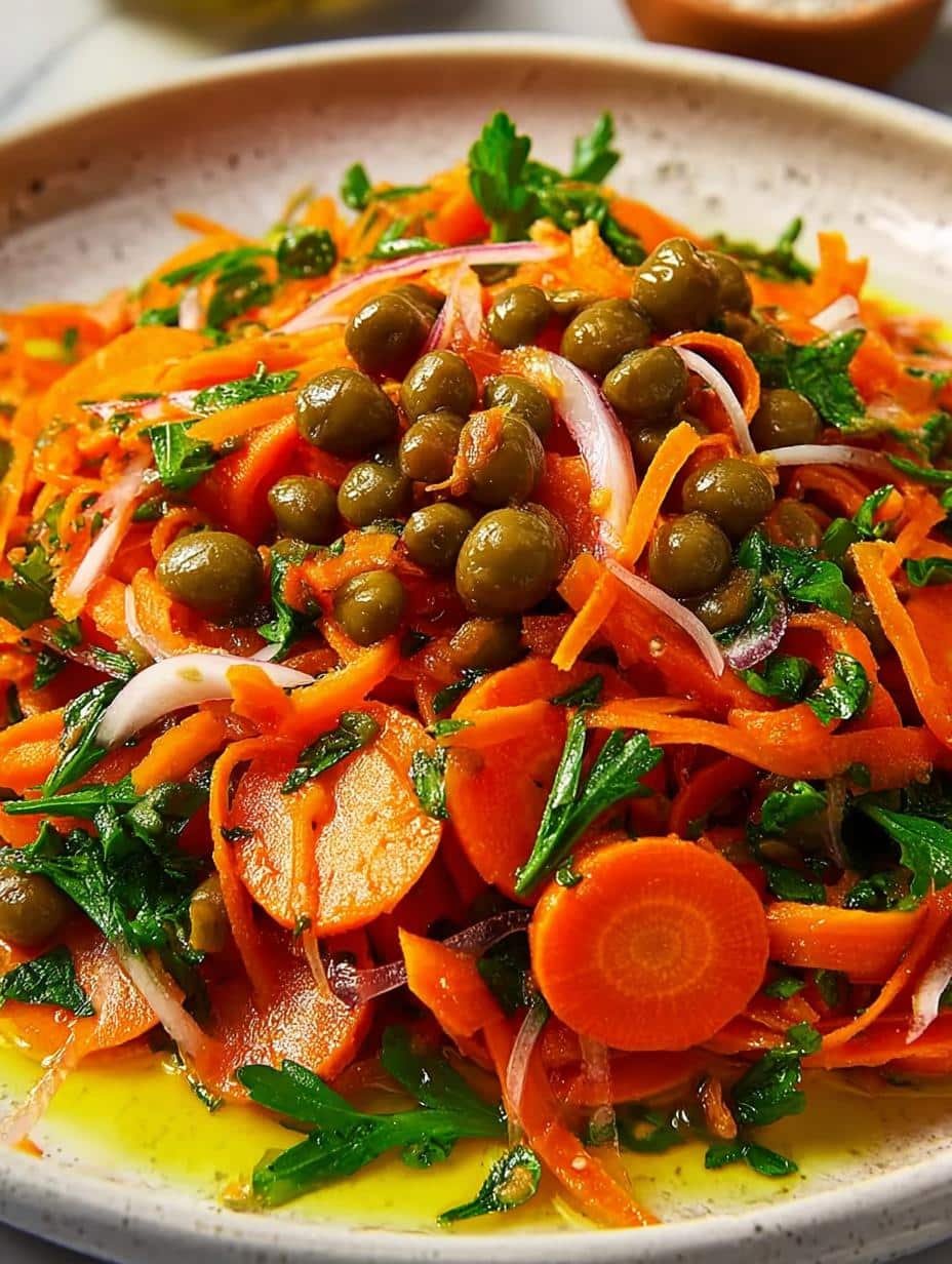 Mediterranean Carrot Salad