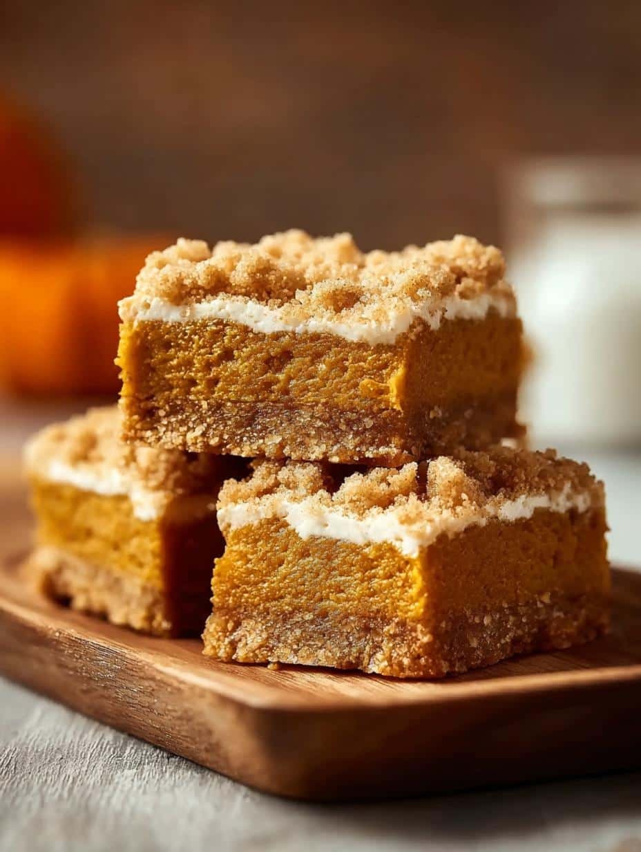 Moist Greek Yogurt Pumpkin Bars: 12 Soft, Spiced Treats - Moist Greek Yogurt Pumpkin - additional detail