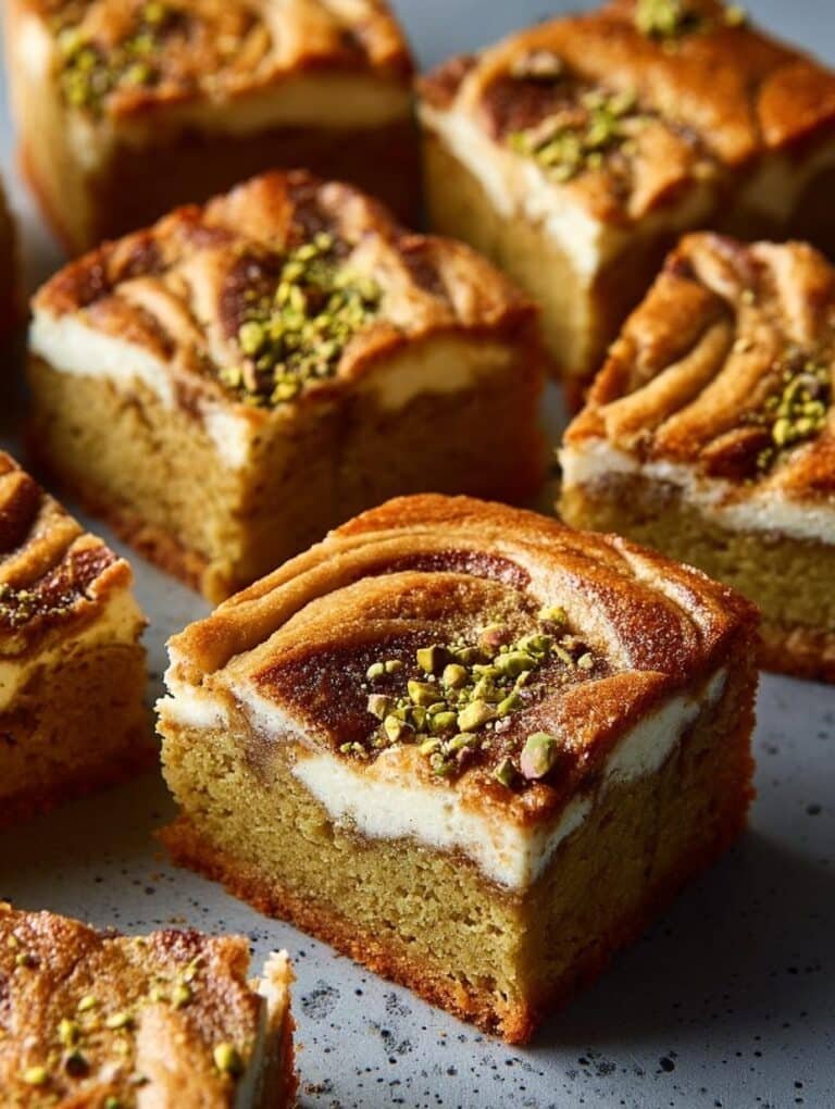 Pistachio Cream Gooey Butter