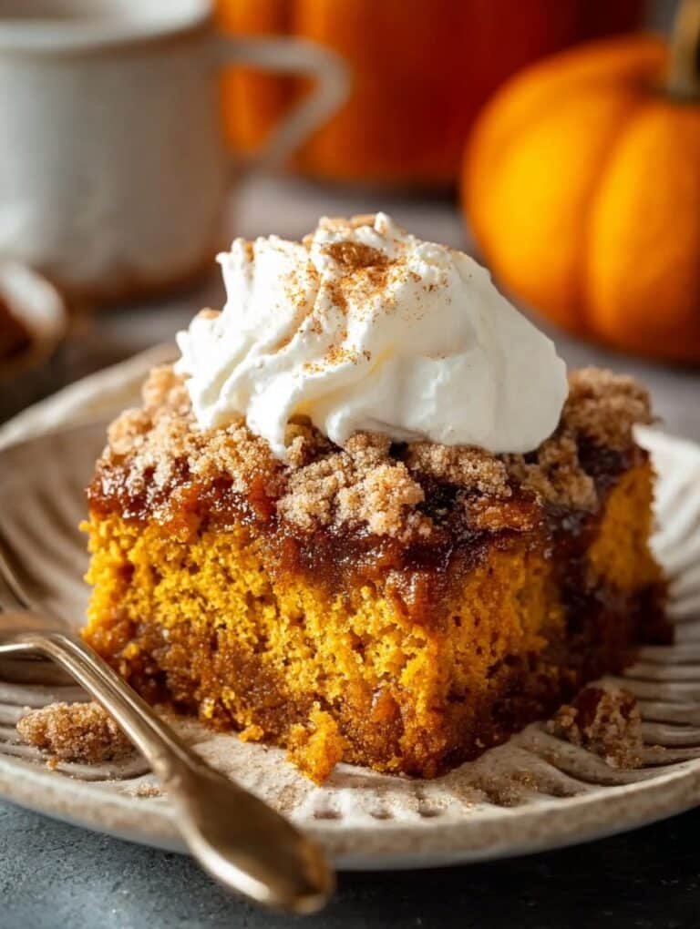Pumpkin Dump Cake