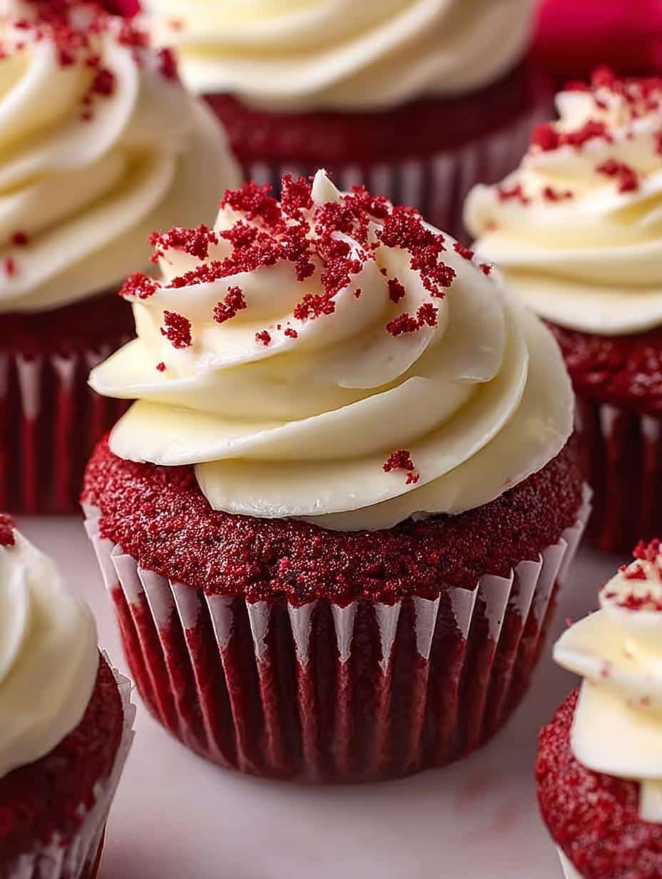 Red Velvet Cupcakes with