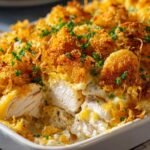 Ritz Cracker Chicken Casserole