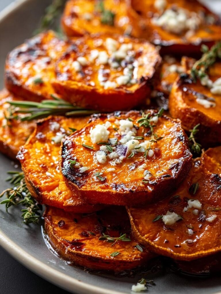 Roasted Sweet Potato Rounds