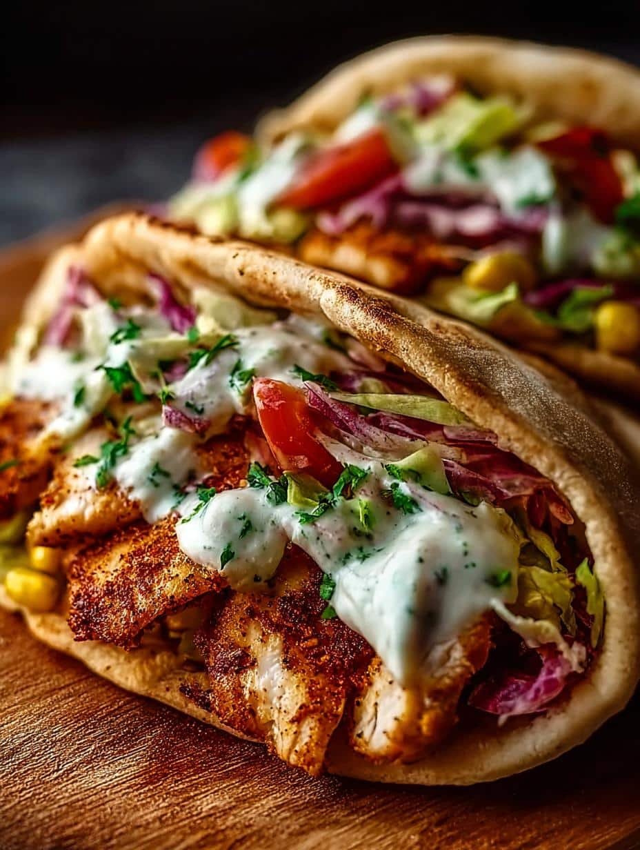 Sheet Pan Chicken Pitas