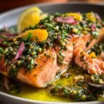 Slow Roasted Salmon with