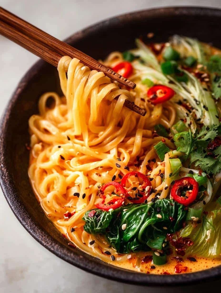 Spicy Coconut Noodles: 7 Delicious Ways to Enjoy - Spicy Coconut Noodles - additional detail