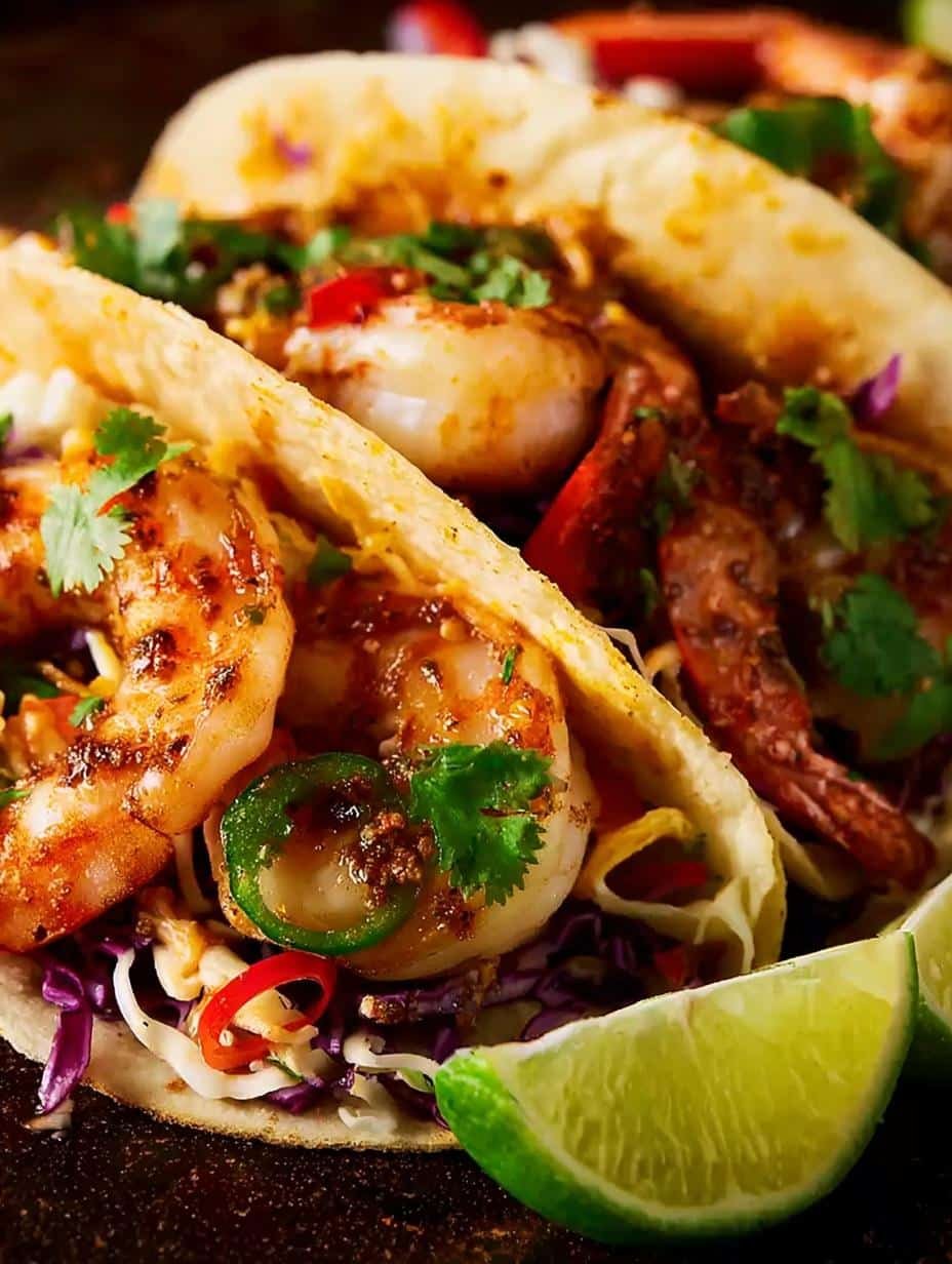 Spicy Grilled Shrimp Tacos: 5 Bold Flavors You’ll Love - Spicy Grilled Shrimp Tacos - additional detail