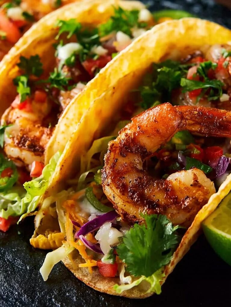 Spicy Grilled Shrimp Tacos